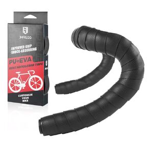 Bike Handlebar Tape: Enhance Your Bicycle Handlebar Grip with These Bar Tape for Road Bike - Bicycle Bar Tape of Comfortable Non-Slip Shock Absorption (Red)