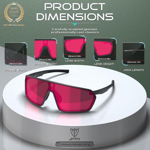 ATTCL Unisex Sports Sunglasses Men Women Teens For Running Cycling Biking UV400 Protection Bicycle MTB Riding Goggles in Kuwait