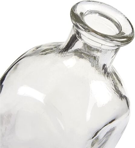 Juvale 12 Pack Clear 4 Oz Glass Bottles with Cork Lids, Tiny Vintage Style Potion Vases for Party Favors, DIY Crafts (120 ml) in Saudi Arabia