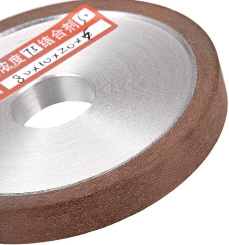 uxcell 3.15-Inch Diamond Grinding Wheels Resin Bonded Flat Abrasive Wheel for Carbide Metal 150 Grits 75% in Saudi Arabia