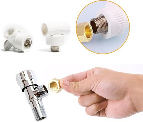 2 حزمة 3/8 "OD أنبوب مضيئة غطاء عرافة النحاس SAE 45 درجة مضيئة وصلة أنابيب أنثى سدادة التوصيل عرافة موضوع المقبس التوصيل تركيبات الغاز in Saudi Arabia