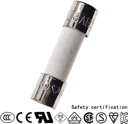 10 PCS Ceramic fuses T16A250V Slow-Blow 5x20mm/0.2x0.79inch 16AMP 250V in Saudi Arabia