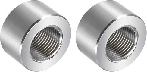 Weld on Bung Female Pipe (G3/8) 2Pcs, Stainless Steel Insert Weldable Fuel Tank Fitting - for Component Maintenance, Weld-On Adapter in Saudi Arabia