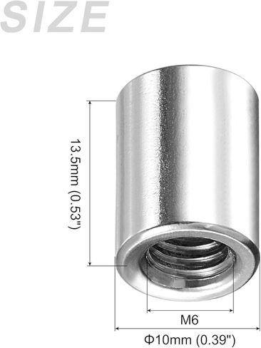 لحام على صامولة Bung (M6x10mmx13.5mm) 10 قطع، تركيب خزان الوقود القابل للحام من الفولاذ المقاوم للصدأ - لصيانة المكونات، محول اللحام in Saudi Arabia