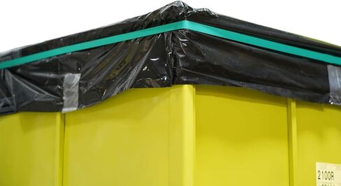 ZL185-42-48 42in. 48 Pc. Heavy Duty Pallet Rubber Band, Orange in Saudi Arabia