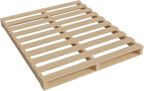 Mayton, Wooden Pallets, Easy for Commercial Use, Strong Sturdy Structure, 38x36x5, 1 Pcs, Wood Finish in Saudi Arabia
