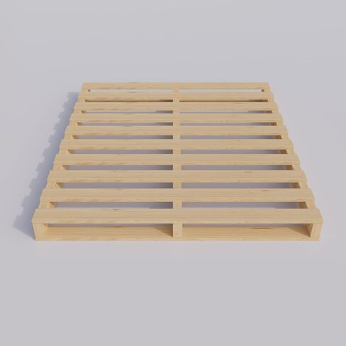 Mayton, Wooden Pallets, Easy for Commercial Use, Strong Sturdy Structure, 38x36x5, 1 Pcs, Wood Finish in Saudi Arabia