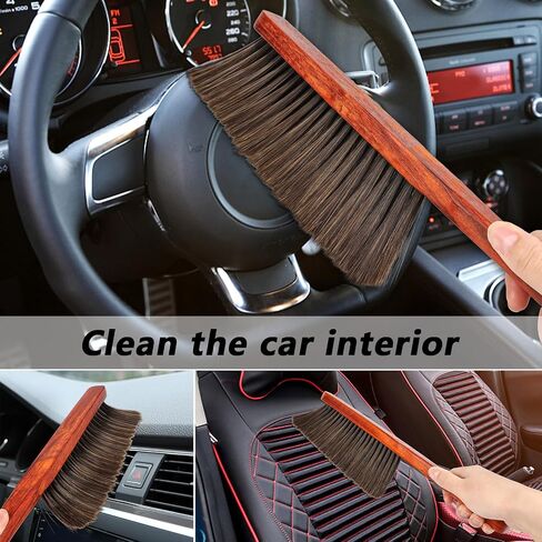 Hand Broom Brush Dust Cleaning: Hand Brush, Dusting Brush, Couch Brush, Soft Brush Cleaning, Dust Broom, Handheld Broom, Bed Brush, Hand Brush for Cleaning The Bed, Sofa, Fireplace, car, etc. in Saudi Arabia
