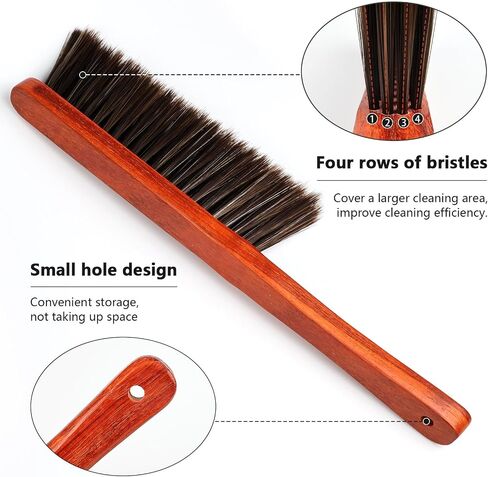 Hand Broom Brush Dust Cleaning: Hand Brush, Dusting Brush, Couch Brush, Soft Brush Cleaning, Dust Broom, Handheld Broom, Bed Brush, Hand Brush for Cleaning The Bed, Sofa, Fireplace, car, etc. in Saudi Arabia