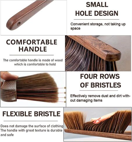 Hand Broom Brush Dust Cleaning: Hand Brush, Dusting Brush, Couch Brush, Soft Brush Cleaning, Dust Broom, Handheld Broom, Bed Brush, Hand Brush for Cleaning The Bed, Sofa, Fireplace, car, etc. in Saudi Arabia