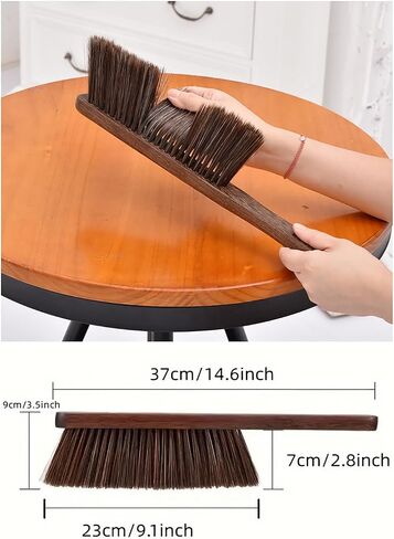 Hand Broom Brush Dust Cleaning: Hand Brush, Dusting Brush, Couch Brush, Soft Brush Cleaning, Dust Broom, Handheld Broom, Bed Brush, Hand Brush for Cleaning The Bed, Sofa, Fireplace, car, etc. in Saudi Arabia
