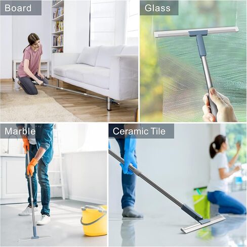 Magic Broom, Multifunction Sweeper Household Magic Broom Sweeper with Long Handles in Saudi Arabia