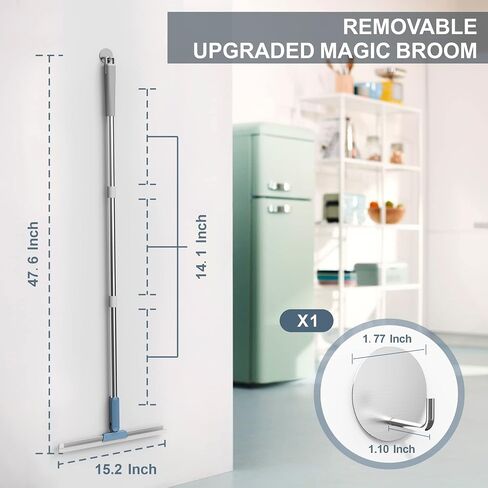 Magic Broom, Multifunction Sweeper Household Magic Broom Sweeper with Long Handles in Saudi Arabia