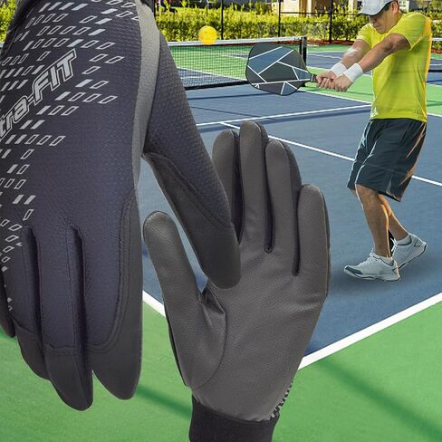 Extra Grip Racquetball Glove, Quick-Dry Breathable Pickleball Gloves for Right or Left Hand in Kuwait