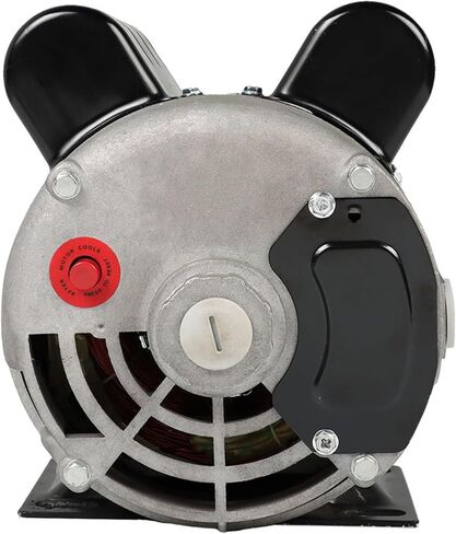 Universal 3 HP Air Compressor Motor 60HZ 56 Frame 5/8 Inch Shaft 115/230V 3450RPM Black in Saudi Arabia