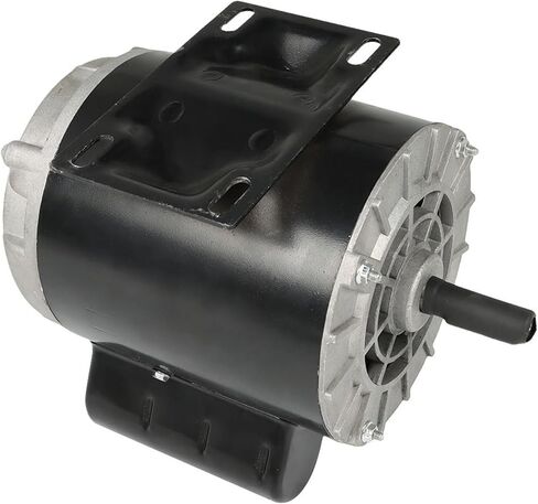 Universal 3 HP Air Compressor Motor 60HZ 56 Frame 5/8 Inch Shaft 115/230V 3450RPM Black in Saudi Arabia