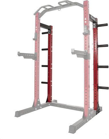 Signature Fitness SF-SS1 1,000 Pound Capacity 3" x 3" Power Rack Squat Stand, Includes J-Hooks and Safety Spotter Arms, Optional Conversion Kits in Saudi Arabia