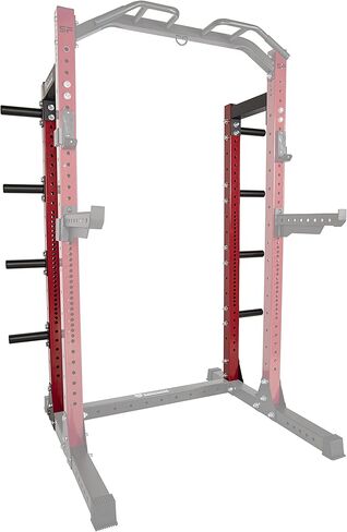 Signature Fitness SF-SS1 1,000 Pound Capacity 3" x 3" Power Rack Squat Stand, Includes J-Hooks and Safety Spotter Arms, Optional Conversion Kits in Saudi Arabia