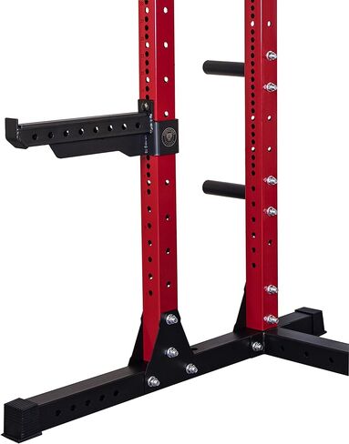 Signature Fitness SF-SS1 1,000 Pound Capacity 3" x 3" Power Rack Squat Stand, Includes J-Hooks and Safety Spotter Arms, Optional Conversion Kits in Saudi Arabia