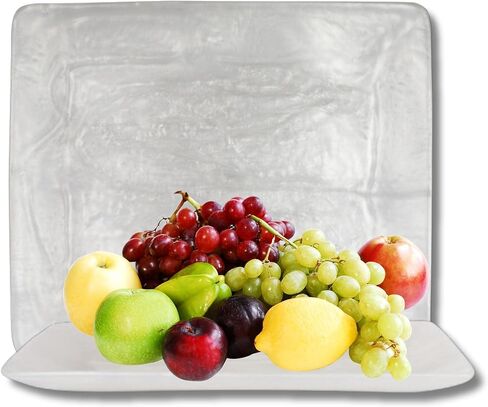 Steelite Buffet Serving Tray, Kenny Mack Cameron Resin Rectangular Gastronorm Food Presentation Display, Commercial Foodservice Restaurant Hotel Use, 19.5 x 16.5 x 1.5, Wavy Textured, Expresso Black in Saudi Arabia