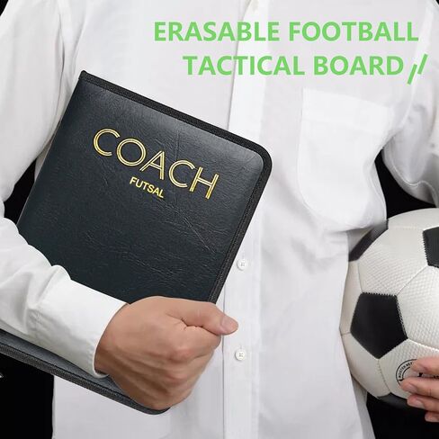 لوحة تدريب كرة الصالات، حافظة للمسح الجاف لكرة الصالات للمدرب، لوحة تدريب مع مغناطيس وقلم تحديد، معدات تدريب كرة الصالات لخطة اللعب ودراسة المدرب والحكم in Kuwait