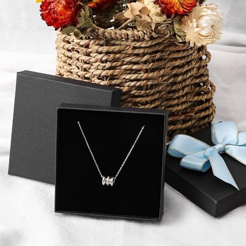 Small Jewelry Boxes, 3.5x3.5x1 Inch Jewelry Gift Boxes, Velvet Sponge Cardboard Gift Boxes for Jewelry Earrings Necklaces Bracelets(40 Pack Black) in Saudi Arabia