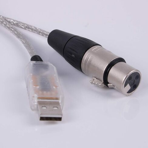 USB DMX DMX512 واجهة RS485 مهايئ تسلسلي وحدة تحكم الكمبيوتر المرحلة ضوء تحكم باهتة دونغل Freestyler (16ft، غلاف USB شفاف) in Kuwait