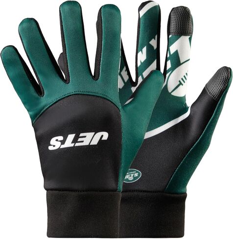 FOCO New York Jets Palm Logo Texting Gloves in Saudi Arabia