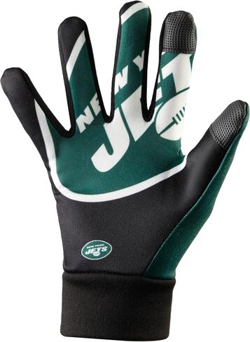 FOCO New York Jets Palm Logo Texting Gloves in Saudi Arabia