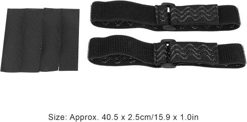 Knee Boots Straps, 2pcs Knee Boots Straps Anti‑Slip Boots Fixed Belt Straps with 4pcs Adhesive Tapes in Saudi Arabia