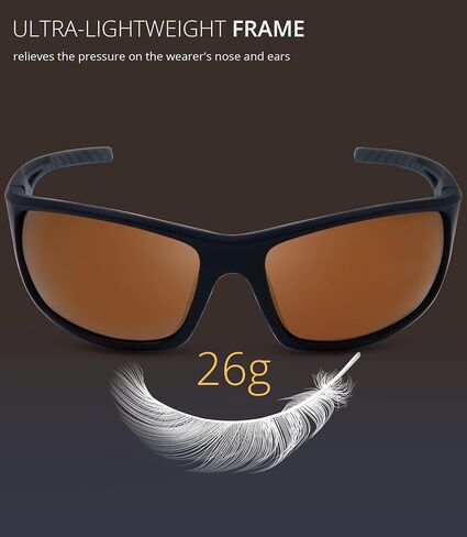 TAC Polarized Sports Sunglasses Shades for Men Women Baseball Softball Cycling Running Fishing Outdoor UV protection in Saudi Arabia