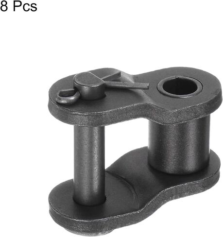 uxcell 8Pcs 16B-1 Chain Offset Half Link Roller 25.4mm Pitch Carbon Steel Master Connector Links for 16B-1 Chain in Saudi Arabia