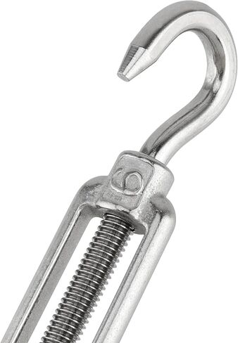 10 قطعة M6 وصلة ربط المقطورة، خطاف وصلة ربط المقطورة من الفولاذ المقاوم للصدأ، خطاف وصلة ربط المقطورة والعين لشد حبل سلك الكابل in Kuwait