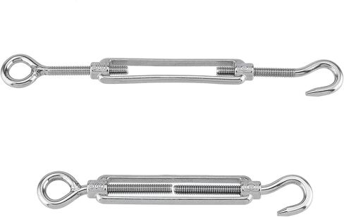 10 قطعة M6 وصلة ربط المقطورة، خطاف وصلة ربط المقطورة من الفولاذ المقاوم للصدأ، خطاف وصلة ربط المقطورة والعين لشد حبل سلك الكابل in Kuwait