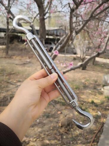 Hook and Hook Marine Turnbuckle 316 Stainless Steel 1800lbs Working Load Limited, 1/2" Threaded Turnbuckles for Cables Wire in Saudi Arabia