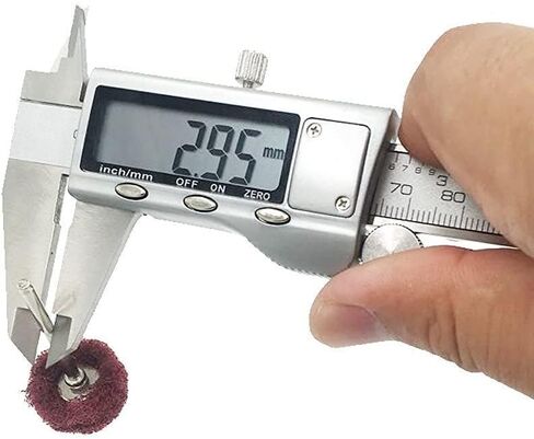 80 قطعة من حبيبات دقيقة لصقل وتلميع عجلات التلميع لملحقات طحن الأدوات الدوارة، وإزالة حواف الصدأ على فرشاة صنفرة السطح المعدني، مغزل 3 مم in Kuwait