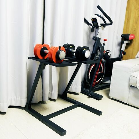 Black-Dumbbell rack, dumbbell rack.dumbbell rack Metal dumbbell weight rack storage rack, dumbbell storage with non-slip pad. Better protection dumbbells, bearing capacity 180LB. in Saudi Arabia