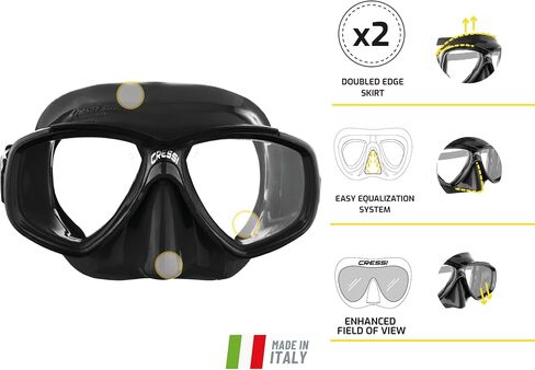 Cressi Perla Mask Mexico Snorkel Package in Saudi Arabia