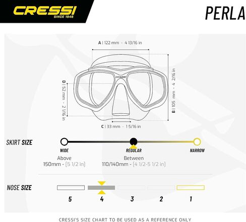 Cressi Perla Mask Mexico Snorkel Package in Saudi Arabia