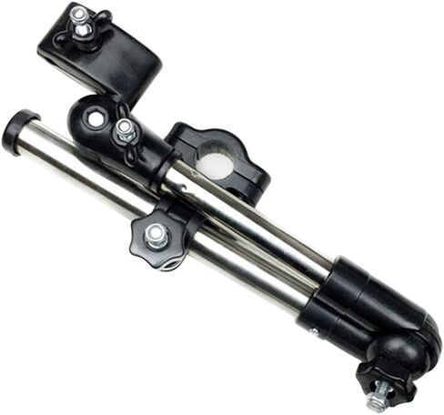 CALIDAKA Umbrella Holder, Bicycle Umbrella Mount Holder 180° / 360° Dual Direction Adjustable Outdoor Bike Umbrella Mount Stand for Bike Electric Bicycle Stroller Wheel Chair in Saudi Arabia