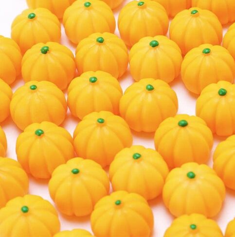 X الساخن الفشار 50 قطعة الراتنج القرع الصغير القرع الاصطناعي الصغير التماثيل اليقطين الصغيرة لتزيين الحرفية in Kuwait