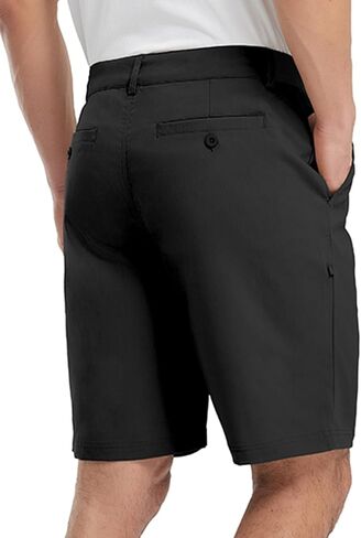 TBMPOY Mens Work Dress Shorts Golf Stretch Waistband Summer Pleated Casual Business Dressy Short for Men with Pockets in Saudi Arabia
