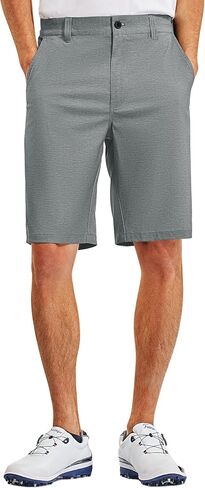PULI Mens Golf Dress Shorts 10 Inch Inseam Casual Flat Front Summer Hiking Shorts with Pockets in Kuwait