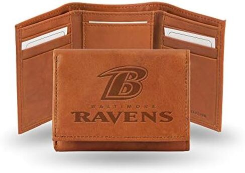 Rico Industries Men's Embossed Leather Trifold Wallet in Kuwait