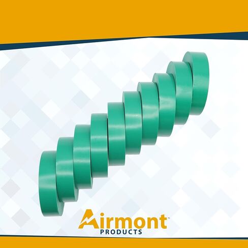 AMMO AP-10960 حزمة من 10 أشرطة كهربائية متعددة الألوان للأغراض العامة، فينيل من الدرجة الصناعية، الطول: 60 قدم، لاصق، عزل حراري للأسلاك الكهربائية، قوة عازلة عالية in Saudi Arabia