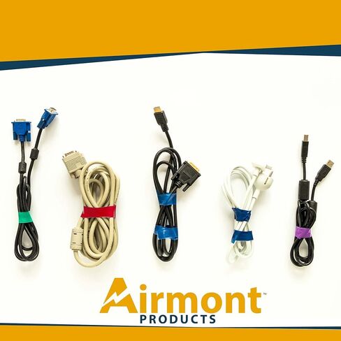 AMMO AP-10960 حزمة من 10 أشرطة كهربائية متعددة الألوان للأغراض العامة، فينيل من الدرجة الصناعية، الطول: 60 قدم، لاصق، عزل حراري للأسلاك الكهربائية، قوة عازلة عالية in Kuwait