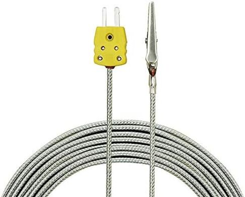 TL0500, K-Type Sensor Probes Alligator Clip Probe for K-Type Probe Thermocouple Sensor & Meter in Temperature Range from upto 500 °C in Saudi Arabia