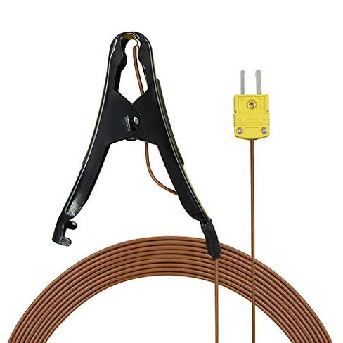 TL0500, K-Type Sensor Probes Alligator Clip Probe for K-Type Probe Thermocouple Sensor & Meter in Temperature Range from upto 500 °C in Saudi Arabia