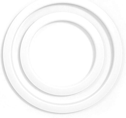 Gibraltar SC-GPHP-4W Port Hole Protector 4-Inch - White Finish in Saudi Arabia