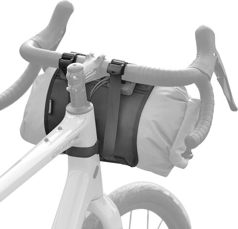Rhinowalk Bike Handlebar Bag Waterproof Dry Bag 12L Bicycle Front Roll Bag Large Capacity Storage Bag Shoulder Bag for Bikepacking in Saudi Arabia